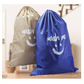 Oxford material travel storage bag Dirty clothes bundle pouch hot sale wash bag drawstring laundry bag